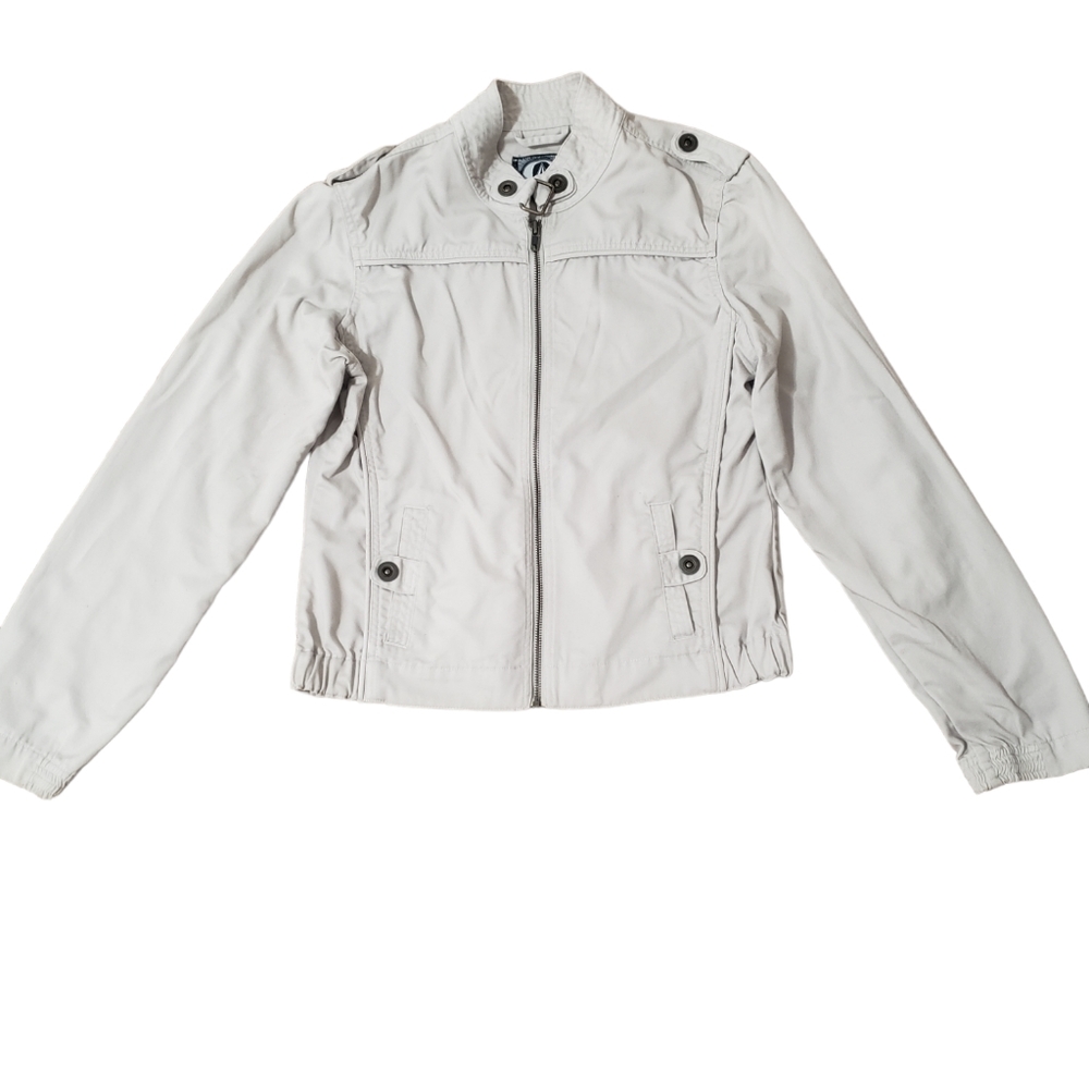 VOLCOM Bomber Jacket. Beige Size Large